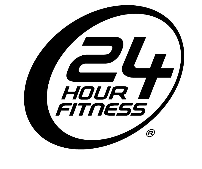 24 Hour Fitness logo.
